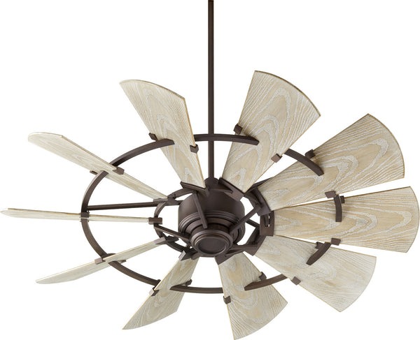 Windmill Outdoor (Damp) Ceiling Fan by Quorum