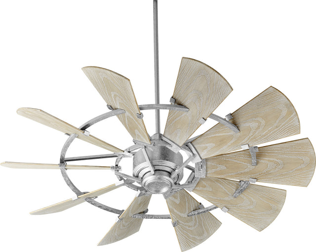 Windmill Outdoor (Damp) Ceiling Fan by Quorum