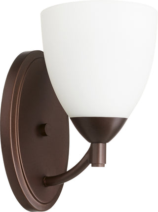 Buy oiled-bronze Barkley Outdoor (Damp) Sconce by Quorum