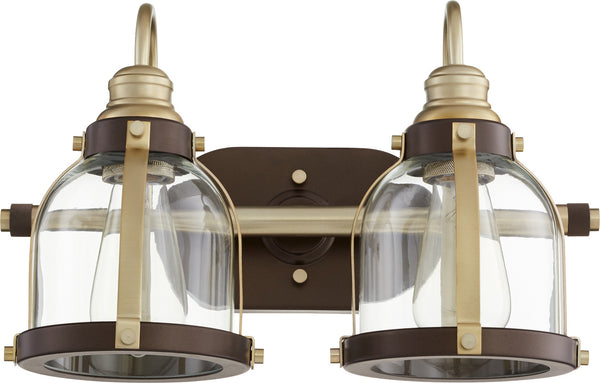 Banded Lighting Series Vanity by Quorum