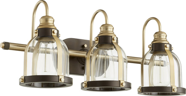 Banded Lighting Series Vanity by Quorum