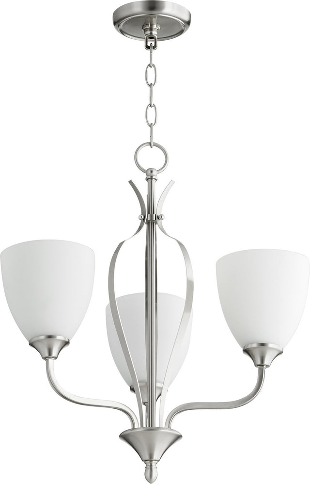 Jardin Outdoor (Damp) Chandelier by Quorum