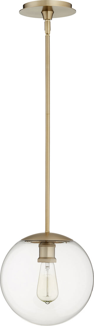 Buy aged-brass Globe Pendants Outdoor (Damp) Pendant by Quorum