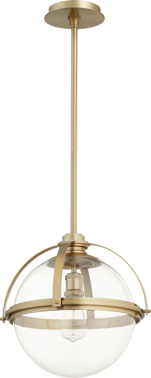 Meridian Globe Pendants Outdoor (Damp) Pendant by Quorum