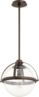 Meridian Globe Pendants Outdoor (Damp) Pendant by Quorum
