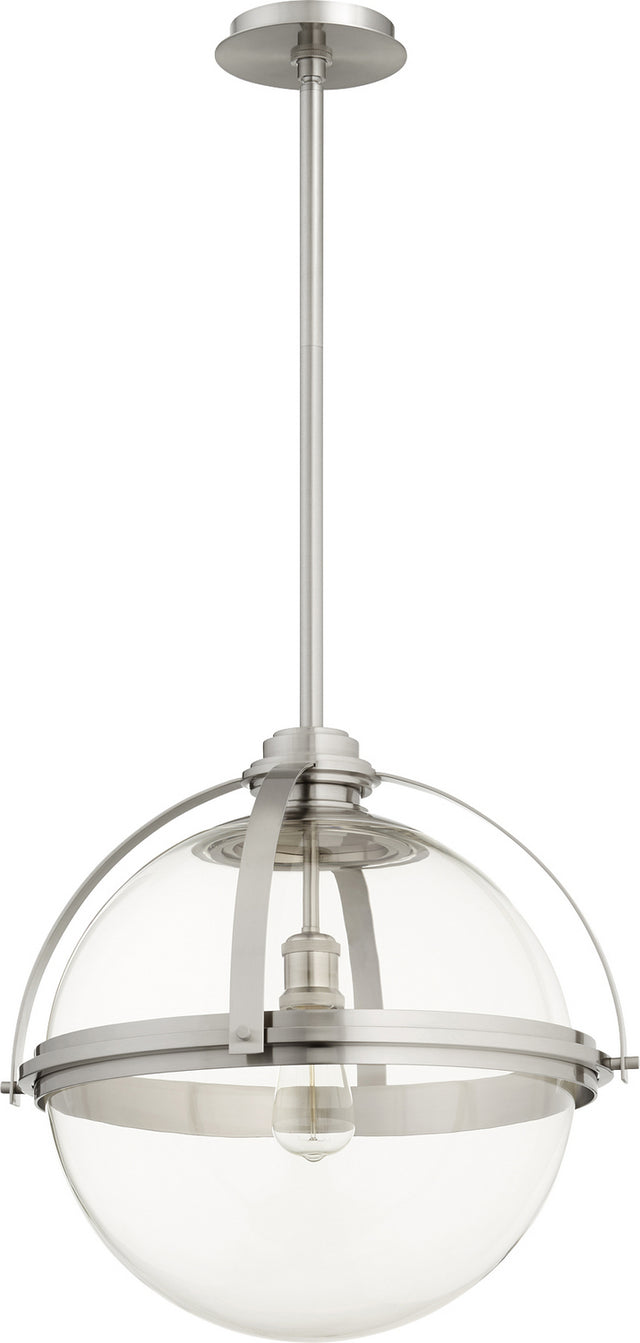 Meridian Globe Pendants Outdoor (Damp) Pendant by Quorum