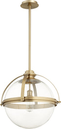 Meridian Globe Pendants Outdoor (Damp) Pendant by Quorum