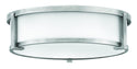 Lowell Outdoor (Damp) Flush Mount Ceiling Light by Hinkley