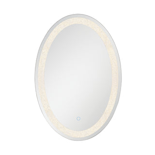 Buy mirror-with-frosted-acrylic-glass Mirror Outdoor (Damp) Mirror by Eurofase