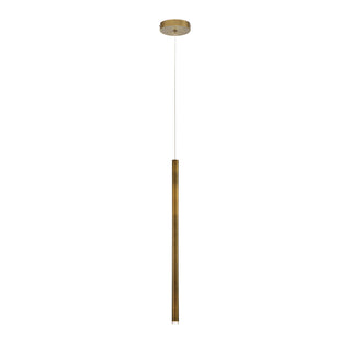 Buy brass-with-antique-brass-glass-and-brass-gold-shade Navada Pendant by Eurofase