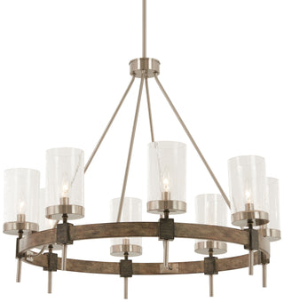 Buy stone-grey-w-brushed-nickel Bridlewood Chandelier by Minka-Lavery