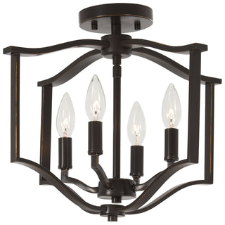 Elyton Outdoor (Damp) Semi Flush Mount Light by Minka-Lavery