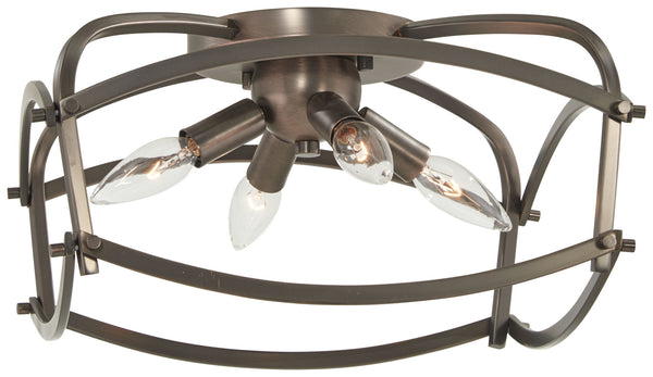 Jupiter's Canopy Outdoor (Damp) Flush Mount Light by Minka-Lavery