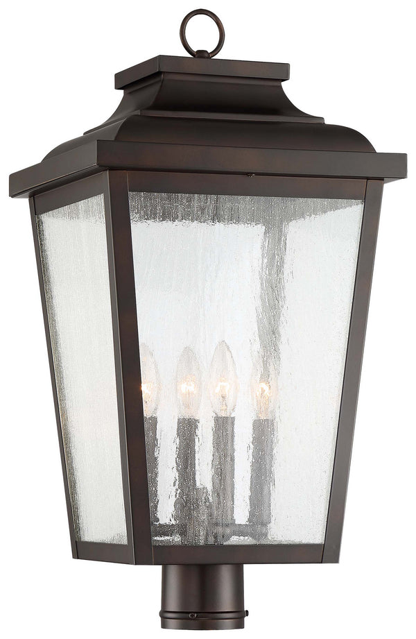 Irvington Manor Outdoor (Wet) Post Lantern by Minka-Lavery