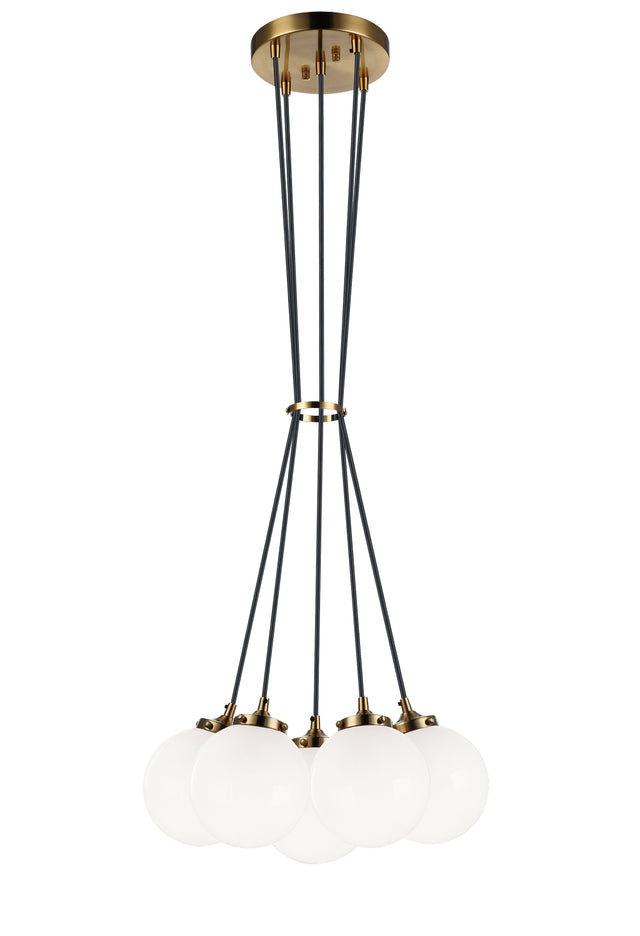 The Bougie Chandelier by Matteo Lighting