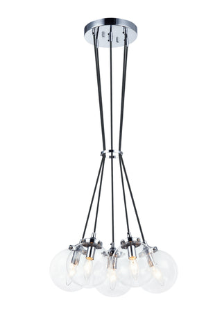 Buy chrome The Bougie Chandelier by Matteo Lighting