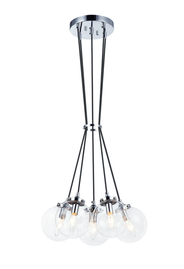 The Bougie Chandelier by Matteo Lighting