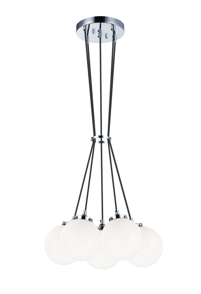 The Bougie Chandelier by Matteo Lighting