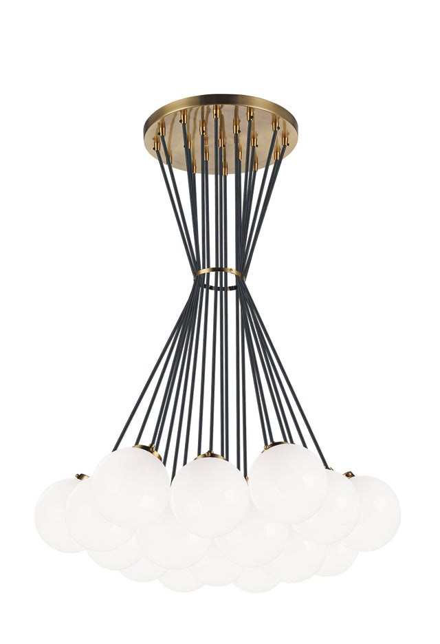 The Bougie Chandelier by Matteo Lighting