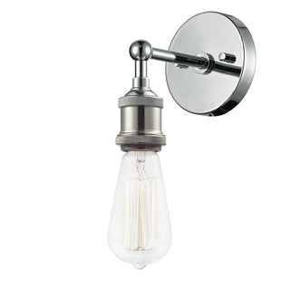 Buy chrome Bulstrode&#39;S Workshop Outdoor (Damp) Sconce by Matteo Lighting