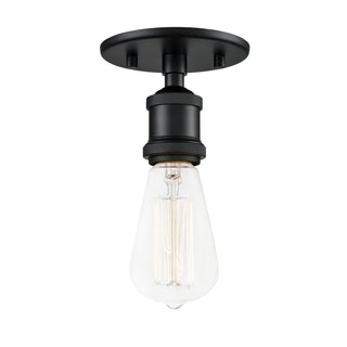 Buy black Bulstrode&#39;S Workshop Outdoor (Damp) Flush Mount Light by Matteo Lighting