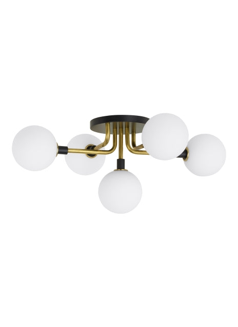 Viaggio Outdoor (Damp) Flush Mount Ceiling Light by Visual Comfort Modern