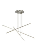 Essence Trio Outdoor (Damp) Chandelier by Visual Comfort Modern