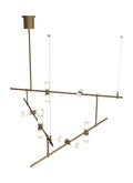 ModernRail Outdoor (Damp) Chandelier by Visual Comfort Modern