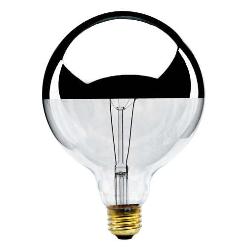 Globe 100 Watt E26 Medium G40 120V Incandescent 2700k Light Bulb by Bulbrite