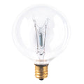 15 Watt E12 G16.5 120V Incandescent 2700k Light Bulb by Bulbrite