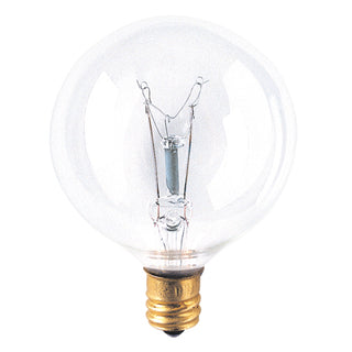 Buy clear 15 Watt E12 G16.5 120V Incandescent 2700k Light Bulb by Bulbrite