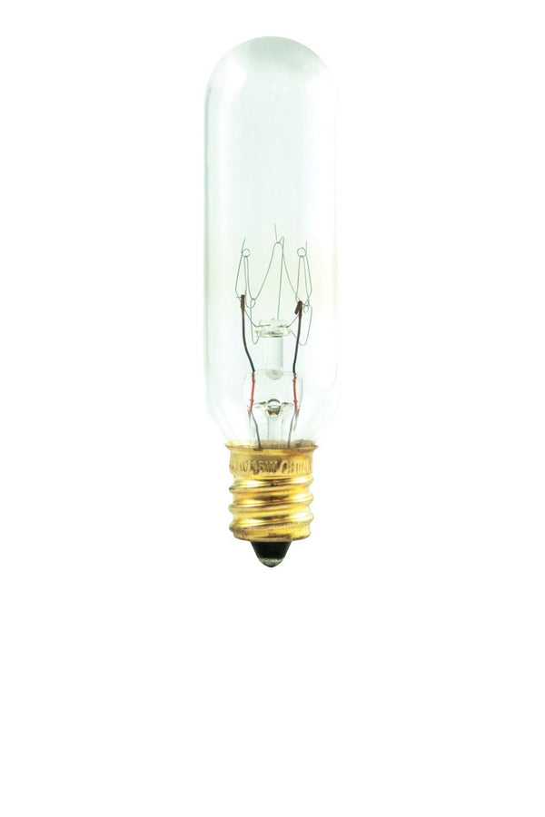 Tubular 15 Watt E12 T6 130.00V Incandescent 2700k Light Bulb by Bulbrite