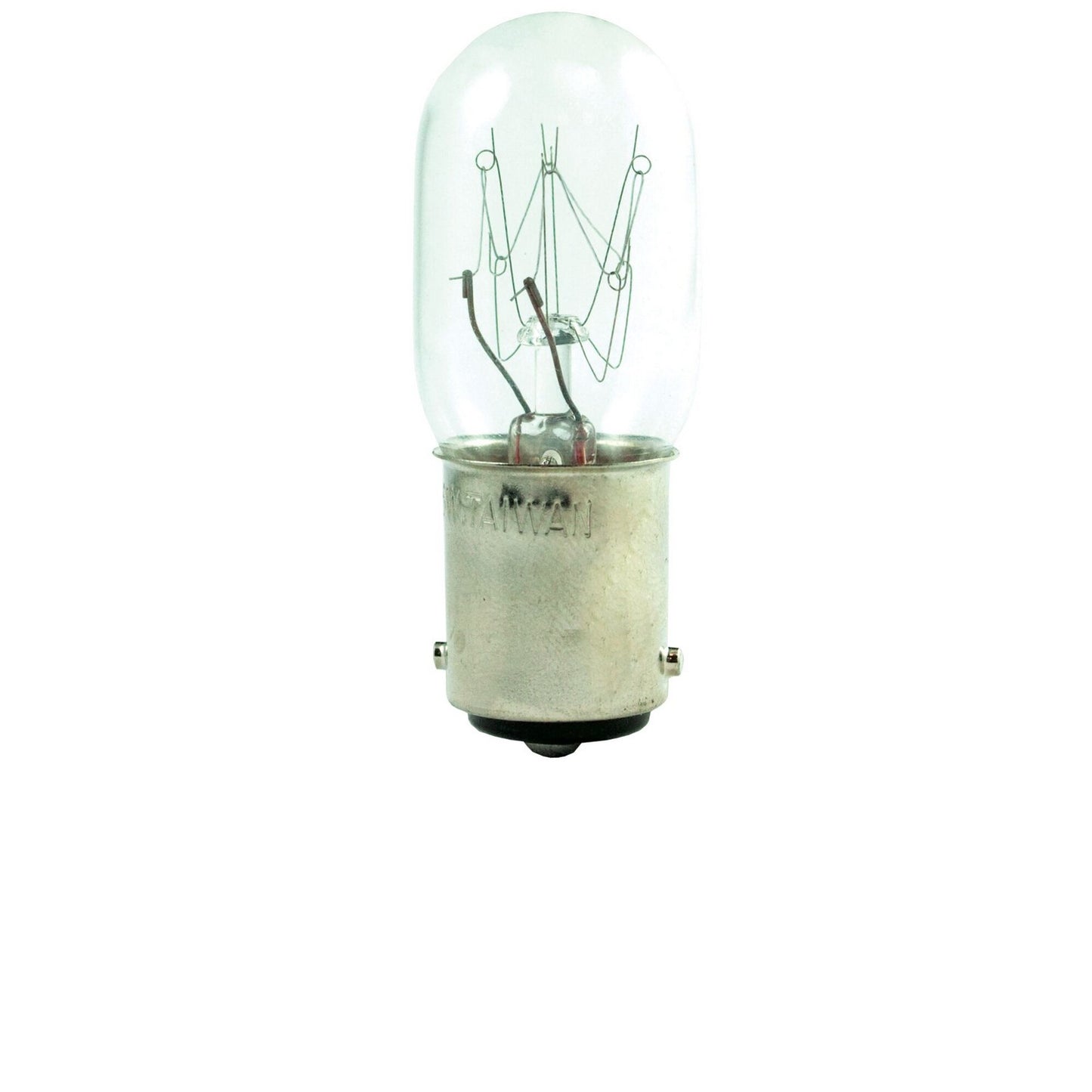 Tubular 15 Watt BA15d T7 120V Incandescent 2700k Light Bulb by Bulbrite