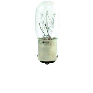 Tubular 15 Watt BA15d T7 120V Incandescent 2700k Light Bulb by Bulbrite
