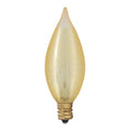 Flame Tip 25 Watt E12 C11 130V Incandescent Light Bulb by Bulbrite