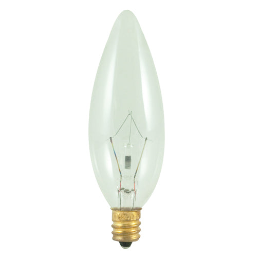 E12 B10 130.00V Incandescent 2700k Light Bulb by Bulbrite