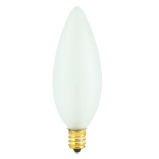 Buy frost E12 B10 130.00V Incandescent 2700k Light Bulb by Bulbrite