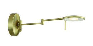Buy satin-brass Dessau Turbo Sconce by Arnsberg