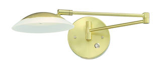 Buy satin-brass Meran Turbo Sconce by Arnsberg