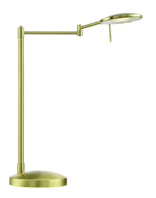 Buy satin-brass Dessau Turbo Table Lamp by Arnsberg