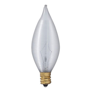 Flame Tip 40 Watt E12 C11 130.00V Incandescent Light Bulb by Bulbrite