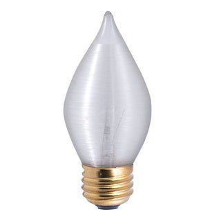 Flame Tip 40 Watt E26 C15 130.00V Incandescent Light Bulb by Bulbrite