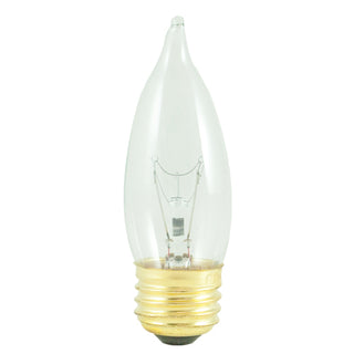 Light Bulb from the Torpedo Collection in Clear Finish by Bulbrite