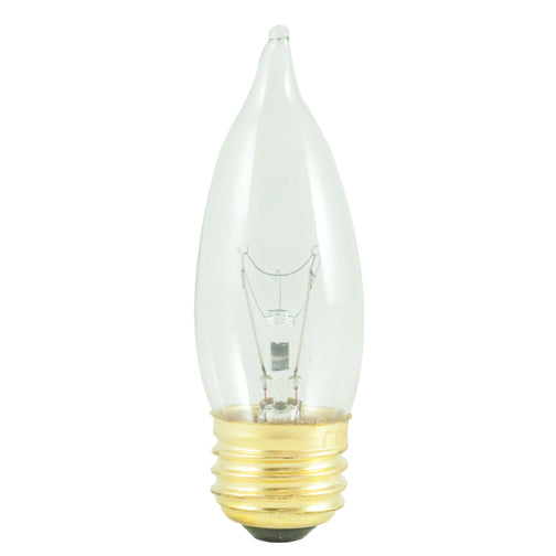 Flame Tip E26 CA10 130.00V Incandescent Light Bulb by Bulbrite