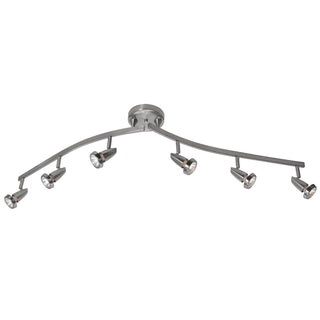 Mirage Semi-Flush Mount Rail Mounted Ceiling Light by Access
