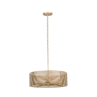 Buy modern-gold Emery Pendant by Kalco