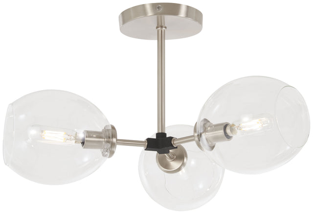 Nexpo Outdoor (Damp) Semi-Flush Mount Ceiling Light by George Kovacs