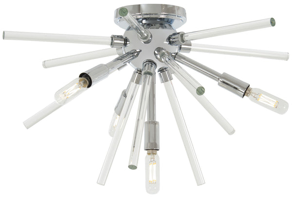 Spiked Outdoor (Damp) Flush Mount Light by George Kovacs