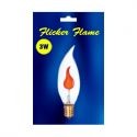 Flame Tip E26 B10 130.00V Incandescent Light Bulb by Bulbrite