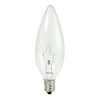 Torpedo 25 Watt E12 B10 120.00V Krypton/Xenon 2700k Light Bulb by Bulbrite